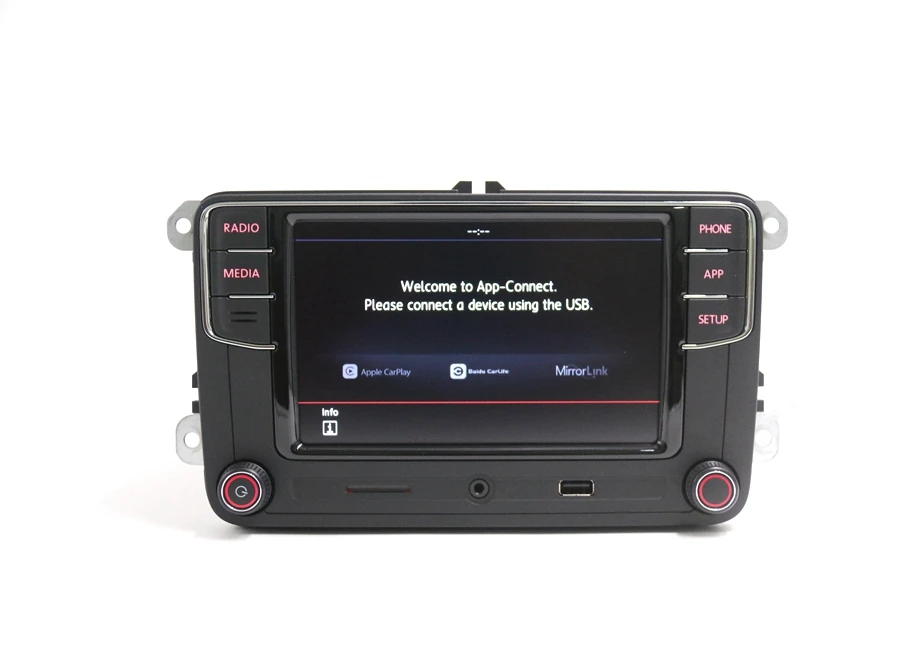 RCD330 RCD330G Plus Carplay MIB радио для автомагнитола VW Golf 5 6 Jetta MK5 MK6 CC Tiguan Passat B6 B7 поло touran 6RD035187B Mirrorlink 1 ГБ