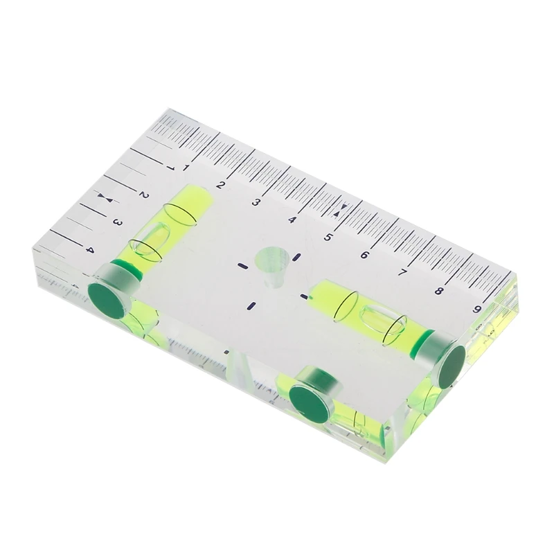

High Precision Transparent Two Direction Magnetic Level Bubble Mini Spirit Level
