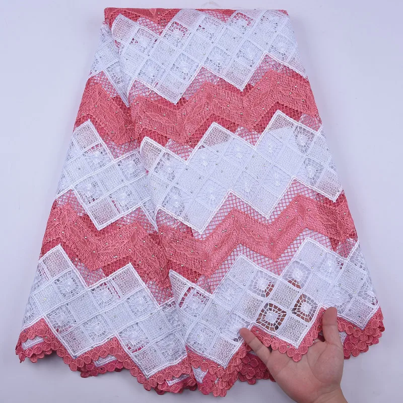 Последний Шнур гипюр кружевная ткань Африканский французский нигерийский