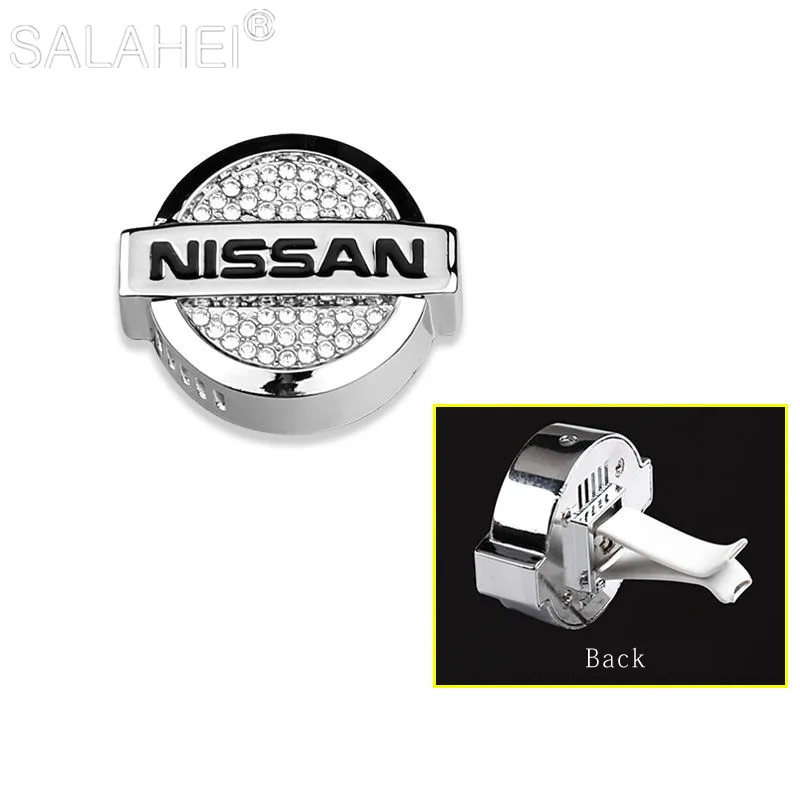 

2 PCs Car Aromatherapy Air Oulter Mount Fragrance Perfume For Nissan X-Trail X Trail Xtrail T32 2014-2018 For Nissan Qashqai j11