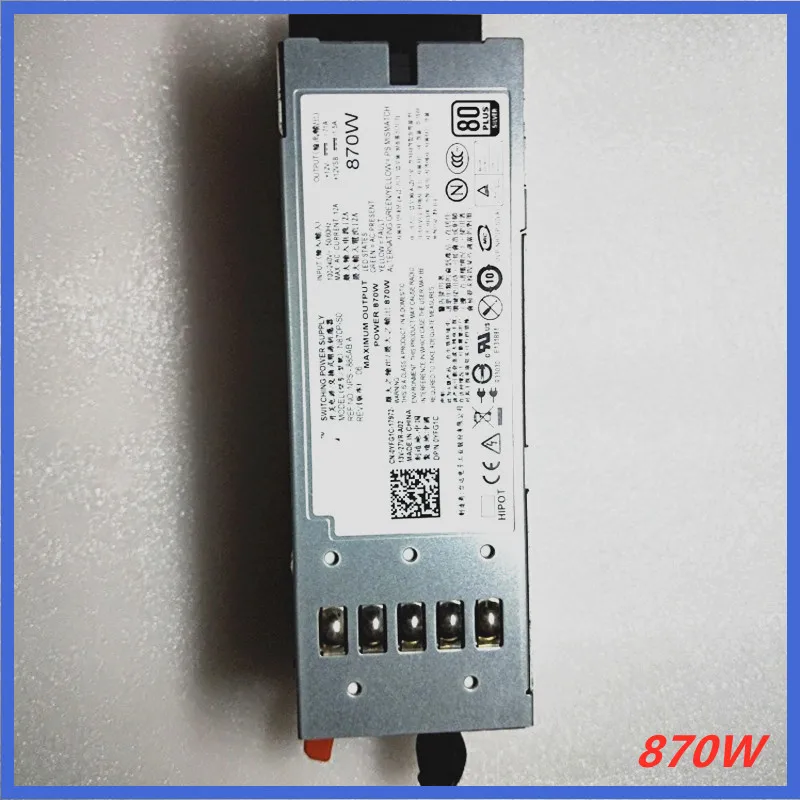 

Блок питания-адаптер для ноутбука Dell R710 T610 870W Питание A870P-00 N870P-S0 YFG1C 7NVX8 сплиттер адаптер