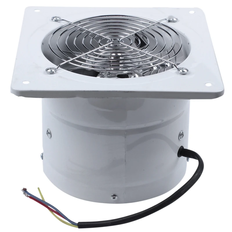 4 Inch Inline Duct Fan Air Ventilator Metal Pipe Ventilation Exhaust Mini Extractor Bathroom Toilet Wall Access |