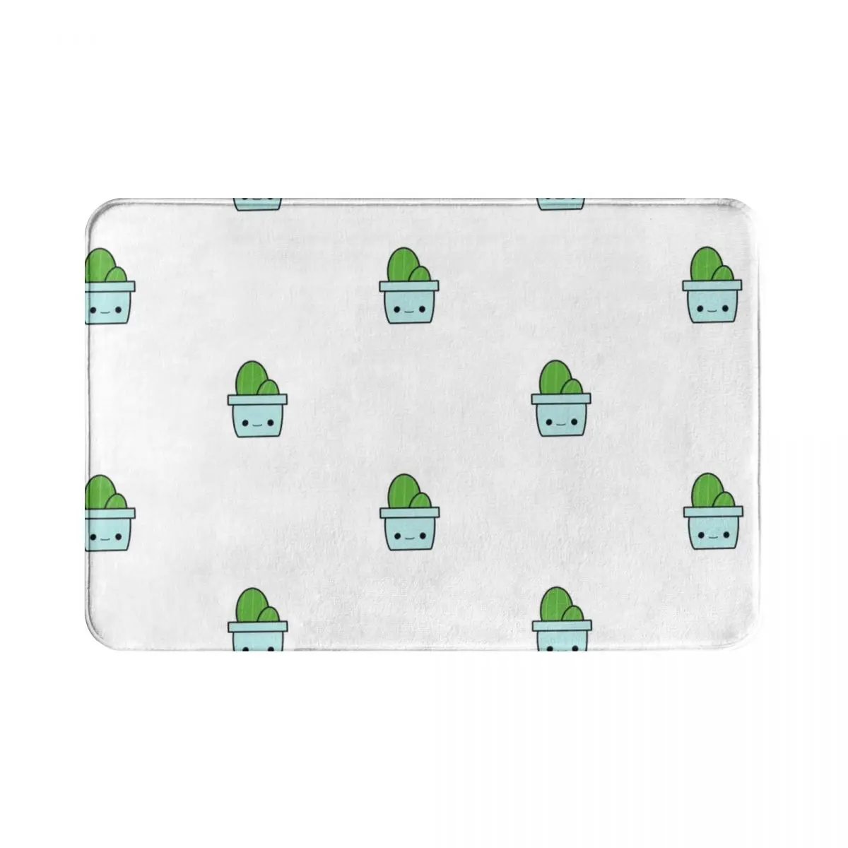 

Lovely Cactus Doormat Rug carpet Mat Footpad Polyester Non-slip Antiwear Entrance Kitchen Bedroom balcony toilet Living Room