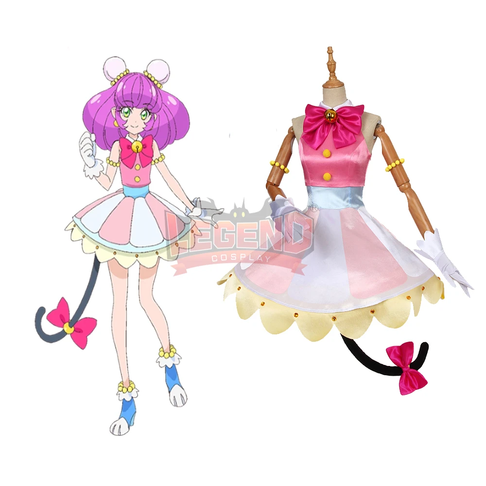 Косплей Костюм косплея косплей розовое платье костюм для взрослых на заказ| |