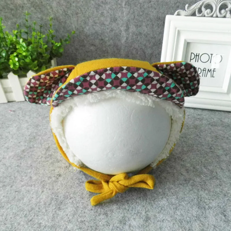 Милая детская шапка с помпоном вязаная зимняя шапочка для малышей однотонные