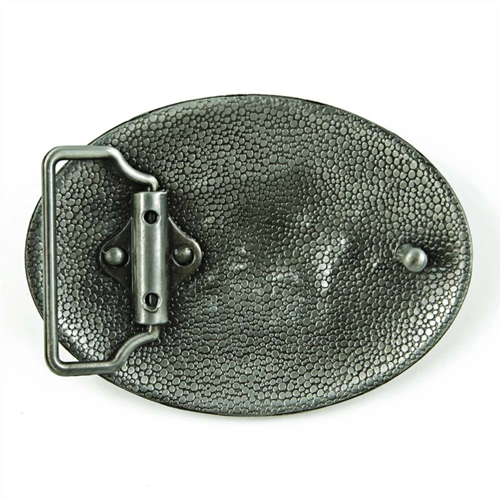 Винтажный цветок лошадь Мужская Татуировка пряжка для ремня в западном стиле