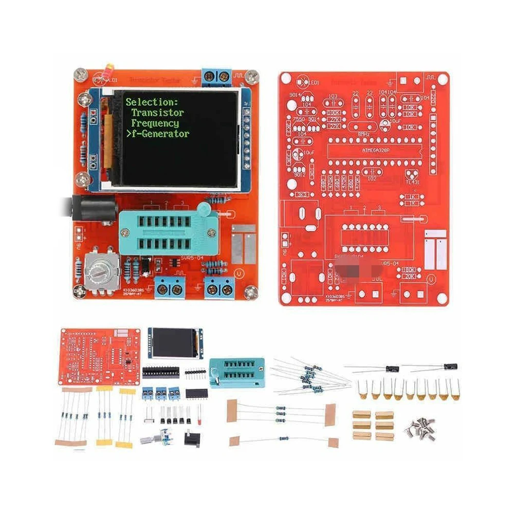 Тестер транзисторов M328 LCD 12864 набор для самостоятельной сборки измеритель
