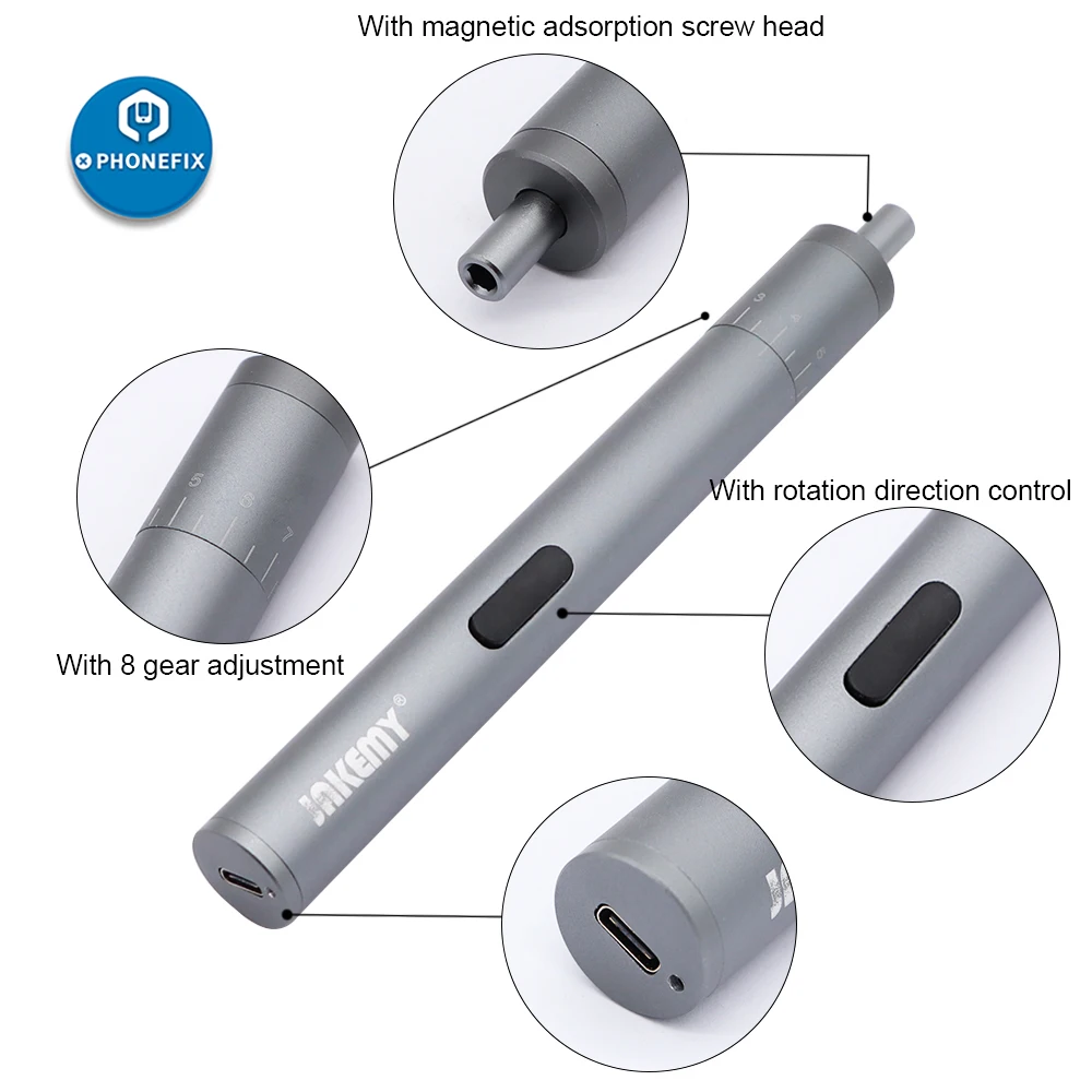 Cheap JAKEMY الدقة الطاقة الكهربائية مفك مجموعة JM Y02 DIY إصلاح أداة كيت للهاتف كاميرا محمول تحسين المنزل اليد أدوات