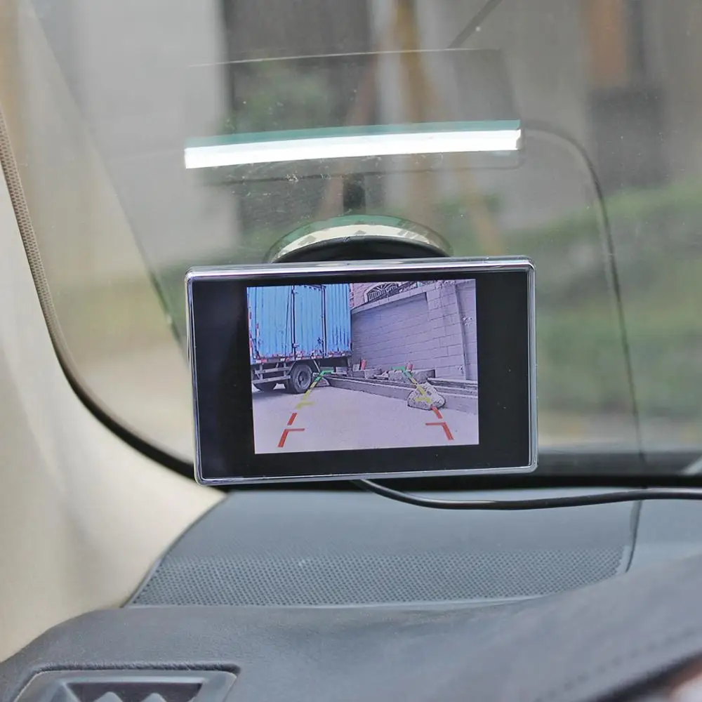 DIYSECUR Wired 3.5" TFT LCD Car Monitor IR Night Vision Rear View Camera Kit Reversing Parking Assistance System | Автомобили и