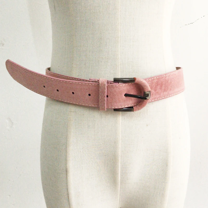2019 New Fashion Vintage Metal Buckle Wide Corset leather Belt for Women Genuine Leather Waist Belts punk straps accessories