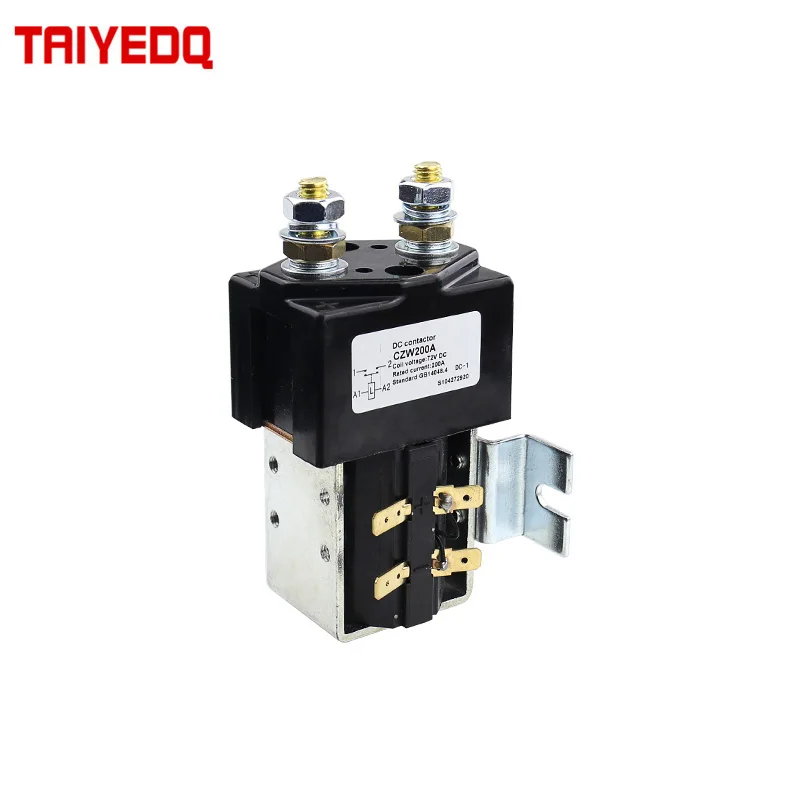 Elétricos e Maquinaria de Engenharia Uso para Veículos Contator 48v 60v 72v dc 200a 12vdc 24v 36v