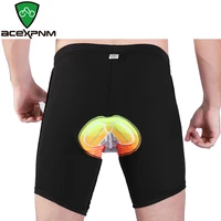 acexpnm mens cycling underwear mountain bike cycling shorts riding bike sport underwear compression tights shorts 16d padding