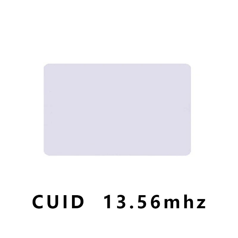 CUIDcard-5PCS 5 шт./лот 13,56 МГц значок контроля доступа тонкая карта CUID 0 секторный переменный контроль доступа брелок бирка NFC рчид - Цвет: CUIDcard-5PCS