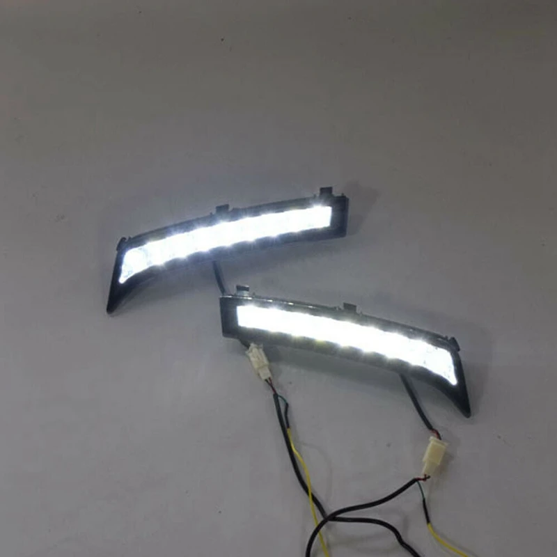 

Car LED DRL Daytime Running Light Fog Lamp L&R Fit for Subaru Forester 2013-2018