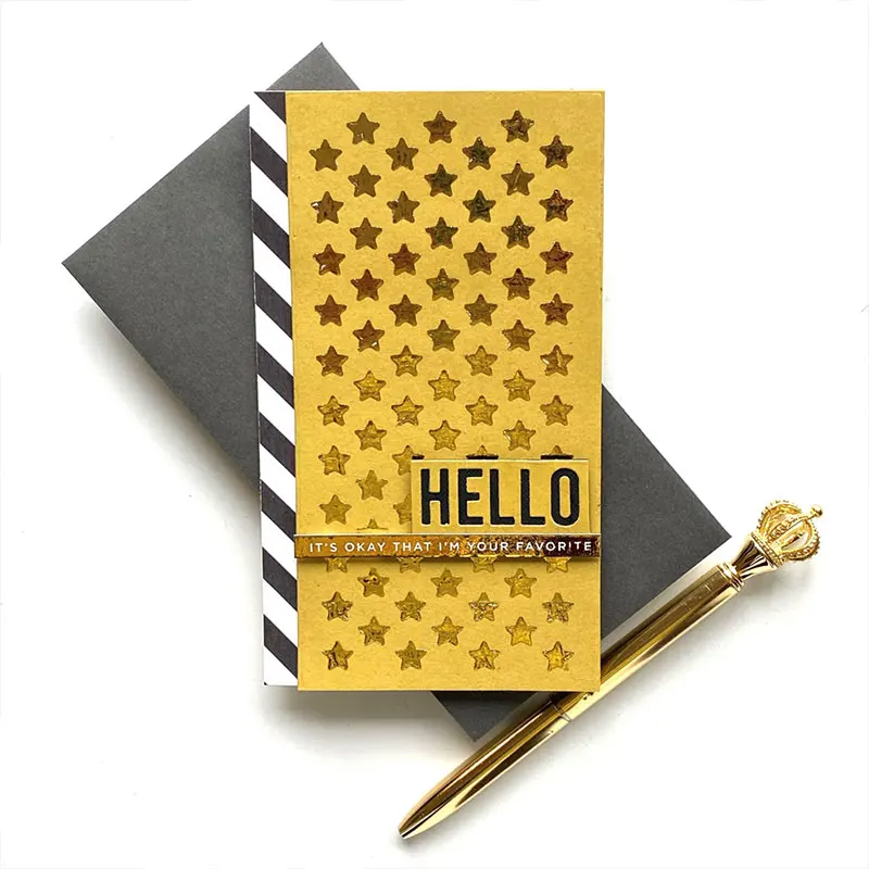 

Hello Hi Thanks Smile Thanksgiving Card Decoration Metal Cutting Die DIY Scrapbooking Easter Craft Embossing Making Stencil
