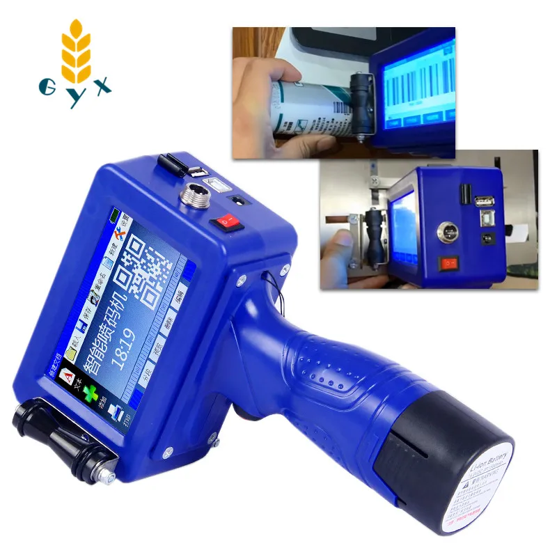 Интеллектуальный портативный принтер мини струйная машина для печати этикеток