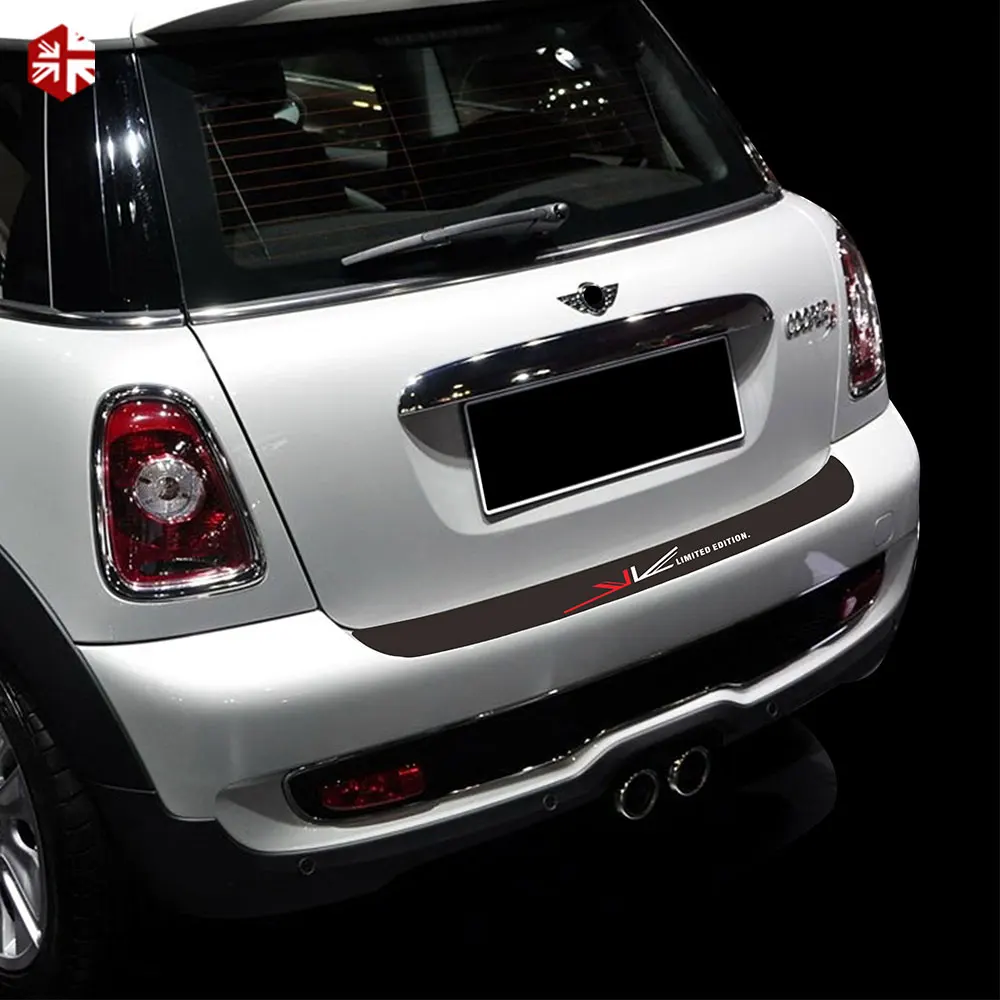 Противоударная наклейка на задний бампер автомобиля MINI Cooper S R56 R57 One JCW|Наклейки