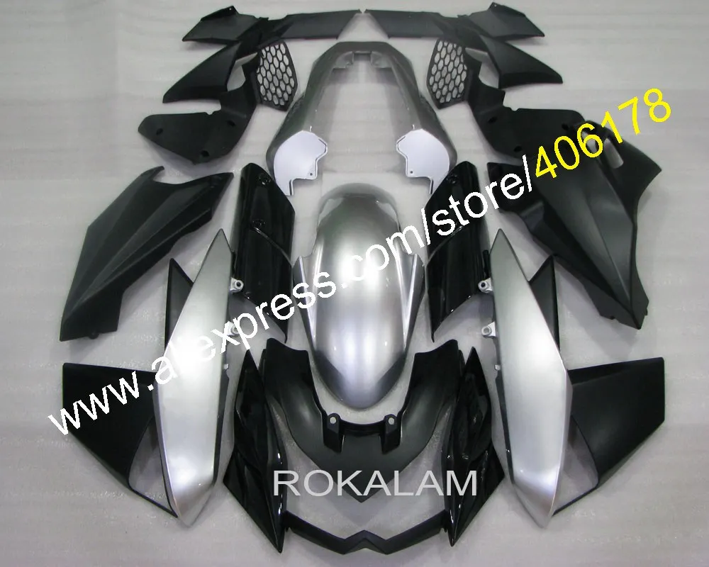 Обтекатель для мотоцикла Kawasaki Z1000 2010 2011 2012 2013 Z-1000 10 11 12 13 Z 1000 черный серебристый
