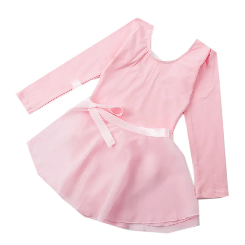 Команда девушек Базовый Топ с длинным рукавом гимнастическое трико костюм