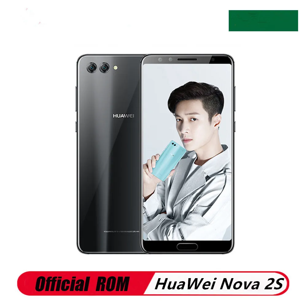 Смартфон HuaWei Nova 2S 4G LTE 4 камеры 20 МП сканер отпечатка пальца экран 6 0 дюйма 2160 х1080