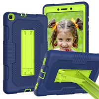 shockproof silicon pc hybrid stand kids safe tablet cover for samsung galaxy tab a 8 0 2019 sm t290 t295 case