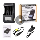 Аккумуляторное зарядное устройство LiitoKala для автомобиля 18650 26650 16340 14500 AA AAA Litokala li-ion