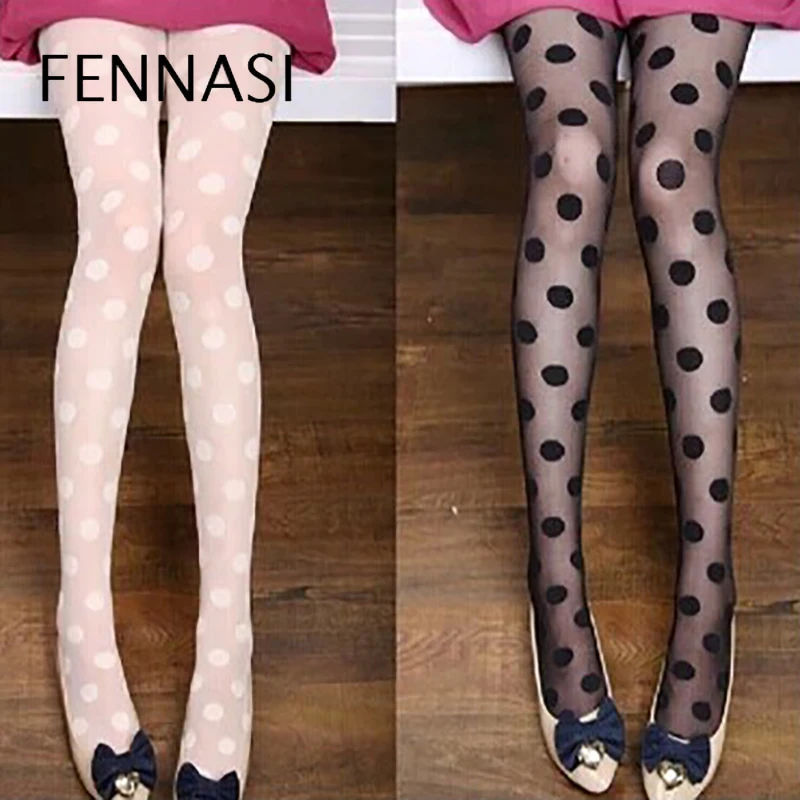 Весенние женские пикантные колготки FENNASI тонкие с высокой талией эротические в