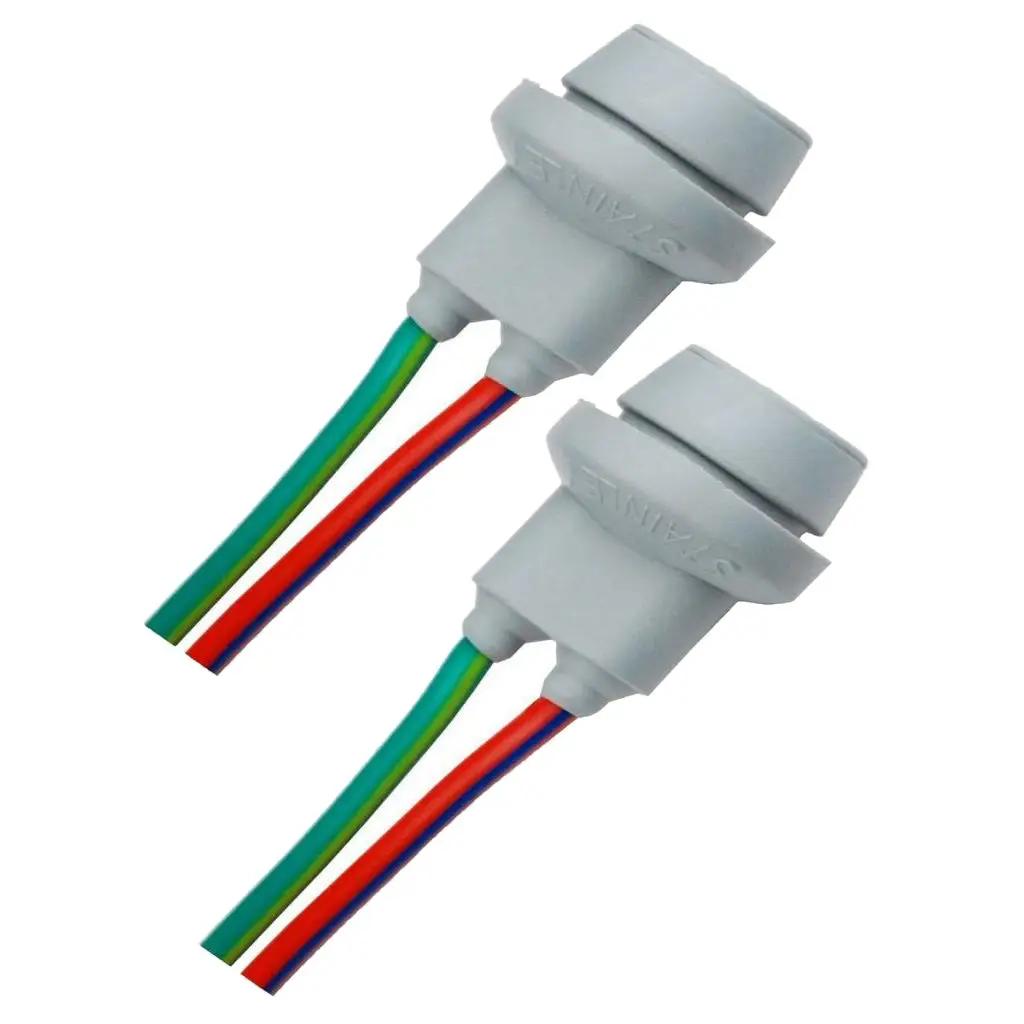 

Universial Parking Light Outlet Car Parking Signal Bulb Socket W5W T10 2 PCs