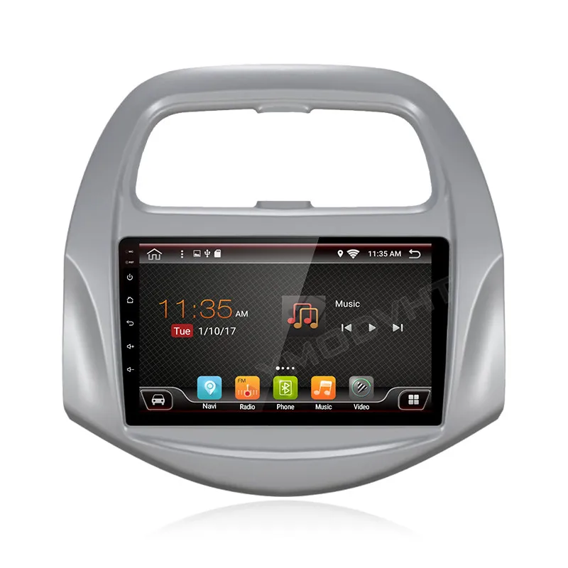 YMODVHT 2.5D 9 дюймов 4 Гб + 64 ГБ Android 0 Автомобильный DVD Радио для Chevrolet Spark 2018 2019 GPS