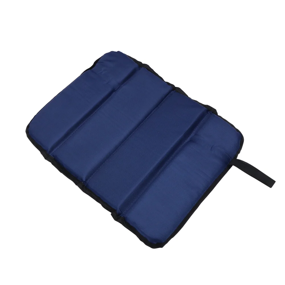 

2pcs Wear-resistant Picnic Mat Foldable Cushion Oxford Cloth Waterproof Dampproof Cushion for Outdoor Camping (Dark Blue)