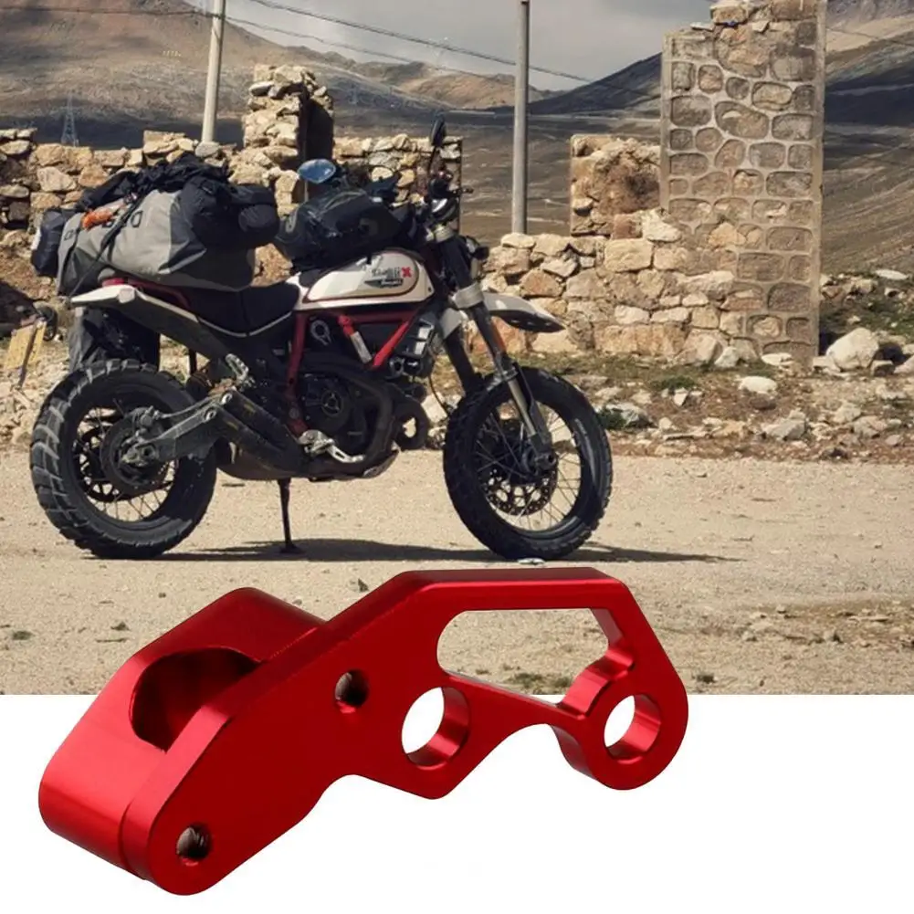 

Motorcycle Sturdy Brake Line Clamps Durable Easy Installation High Performance Aluminum Alloy Universal Brake Lines Clips