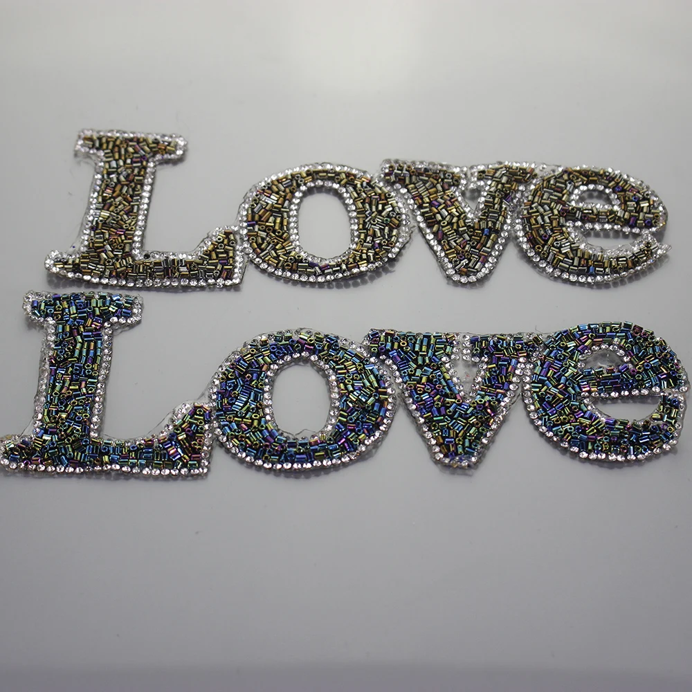 1 шт. стикер в виде любовного персонажа стразы из бисера железные нашивки мотивы