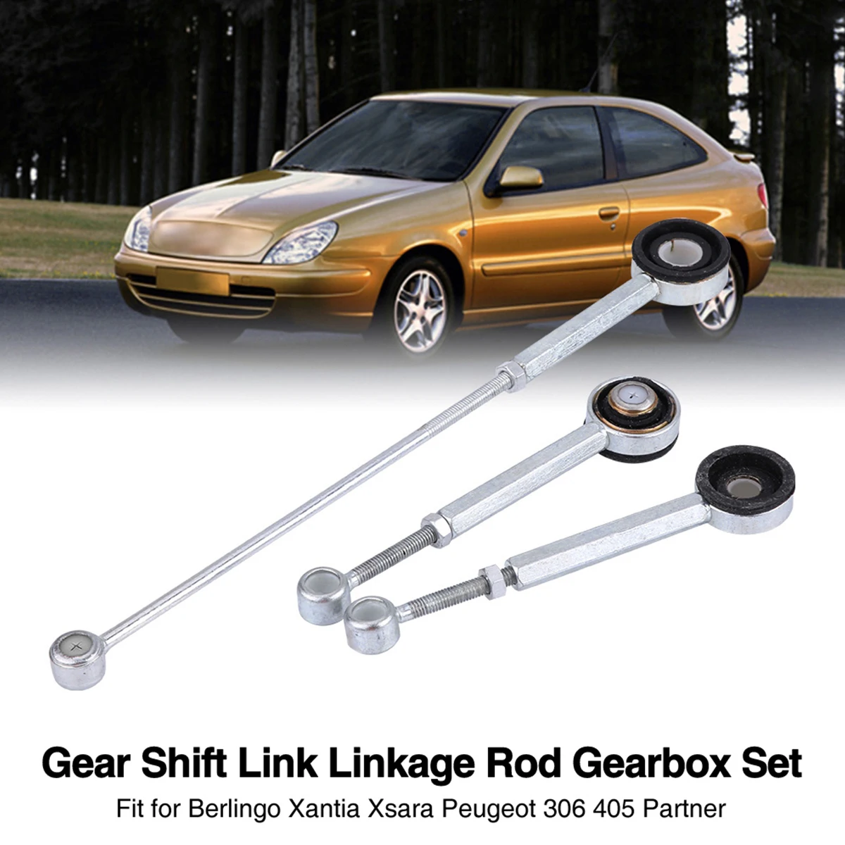 Серебристый черный комплект коробки передач из алюминиевого сплава для Berlingo xtia