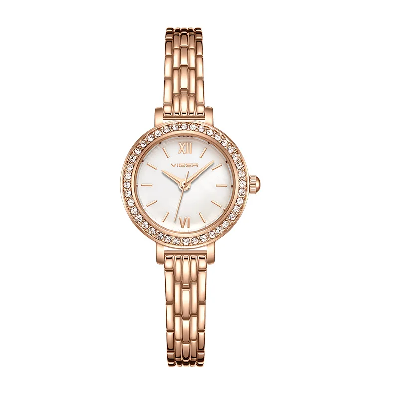 Fashion Trend Women's Watch Waterproof Quartz Bracelet Watch Student Diamond Inlaid Watch