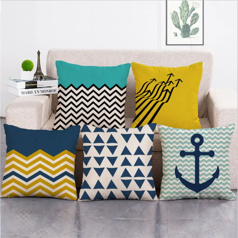 Украшения для рождественской елки 45cmX45 наволочка см Геометрическая серия узор