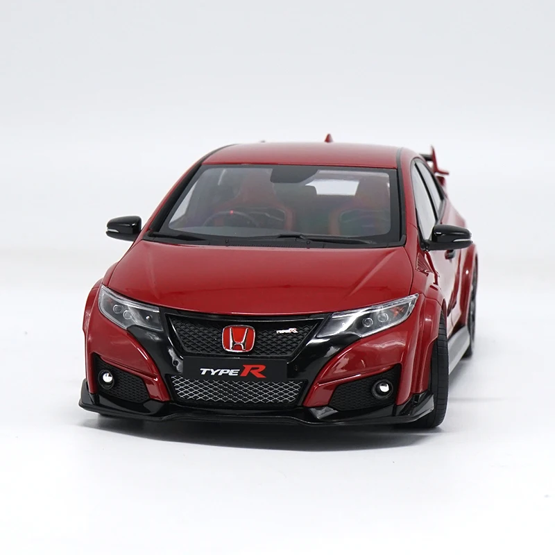 1:18 Honda Civic Тип R литые под давлением модели автомобилей игрушки металлические
