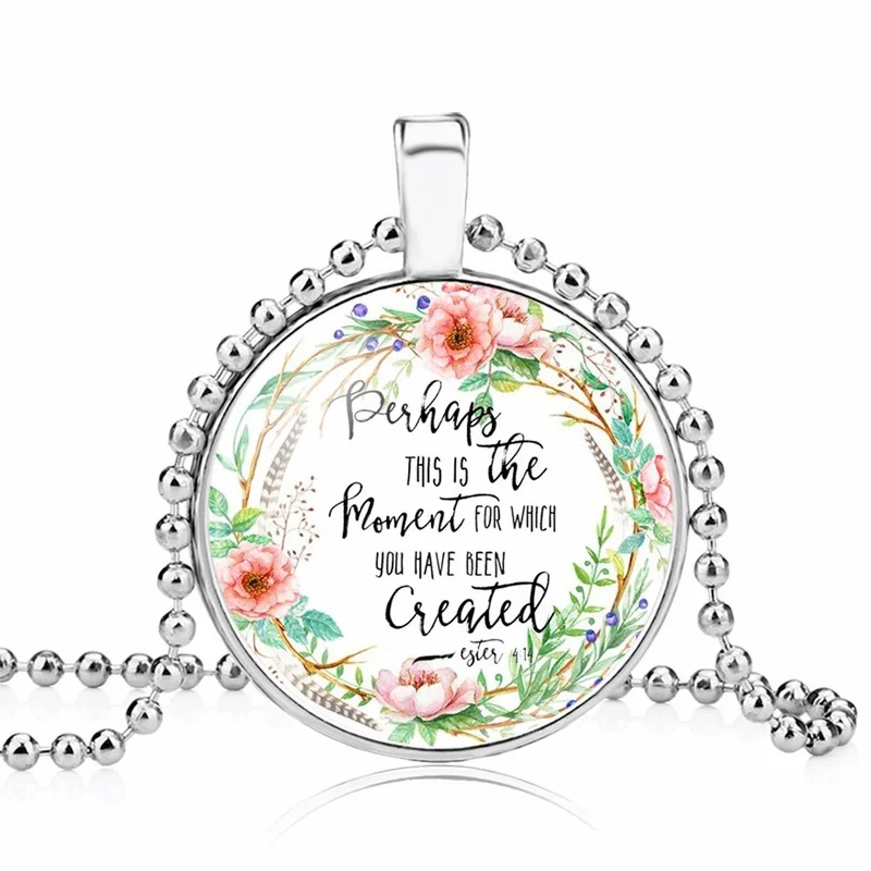 Italian Catholic Rosary Scripture Sweater Chain Christian Bible Themed Necklace for Girl Women Religious Prayer Accessories | Украшения и