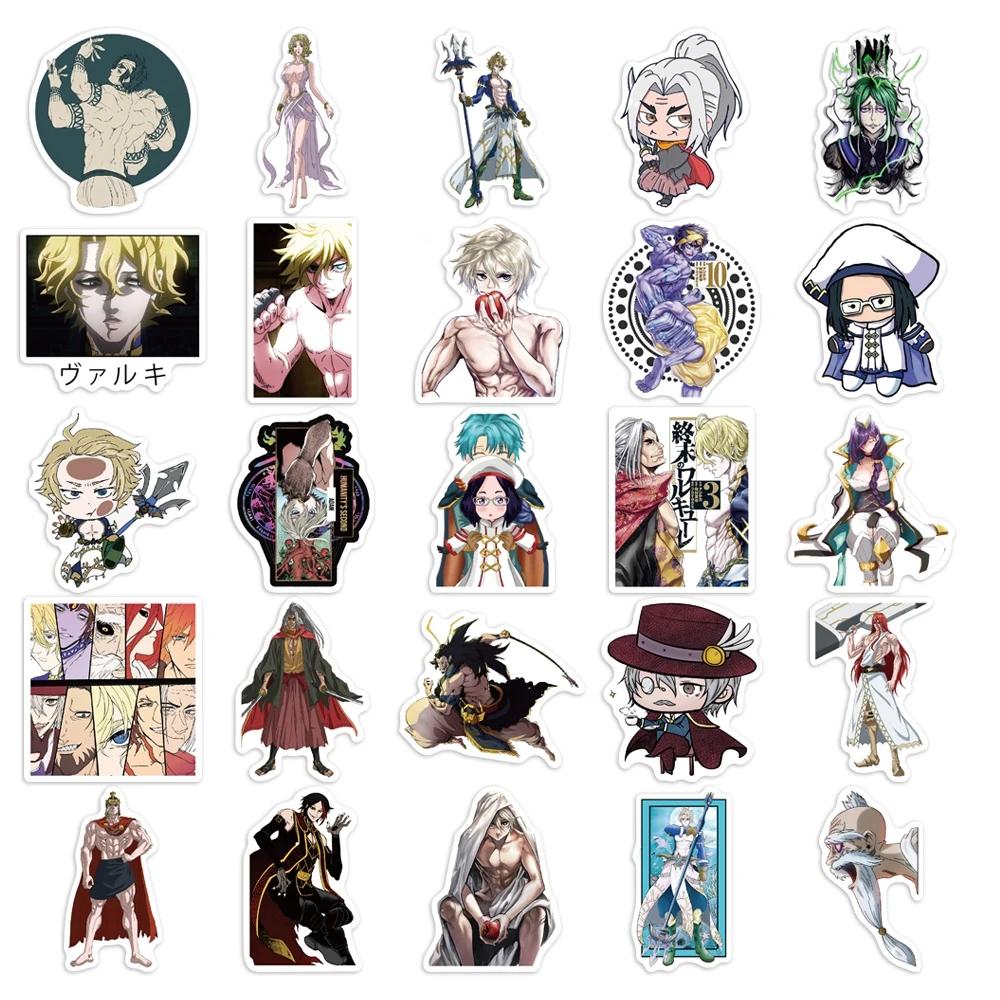 Стикеры в японском стиле аниме Рагнарок Водные Наклейки для багажа ноутбука