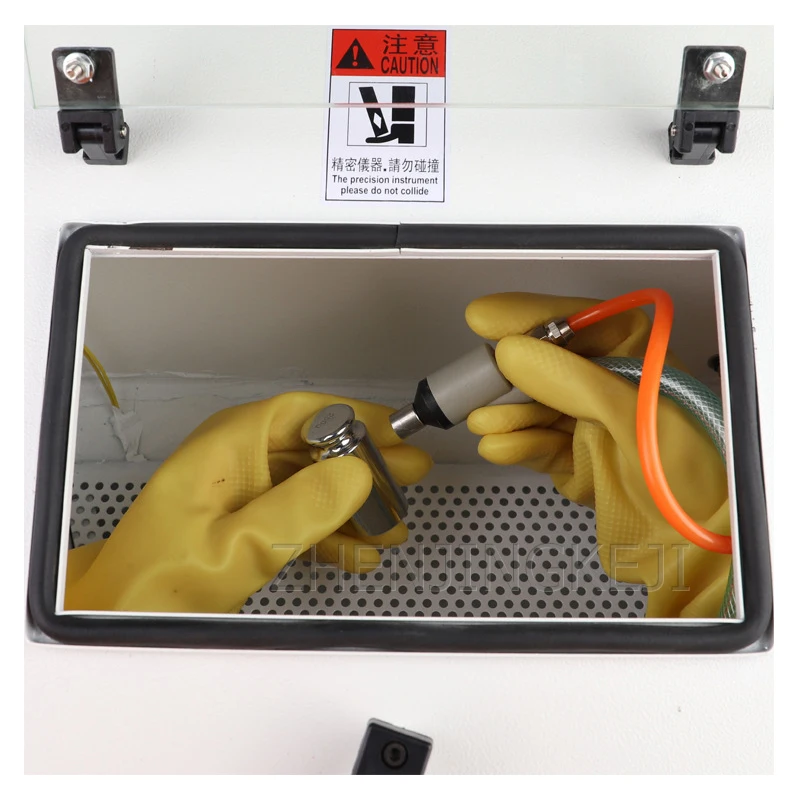 

Oblique Manual Small Diamond Dry Spray Sandblasting Machine Gold Silver Copper Jewelry Frosted Derusting Remove Impurities Tools