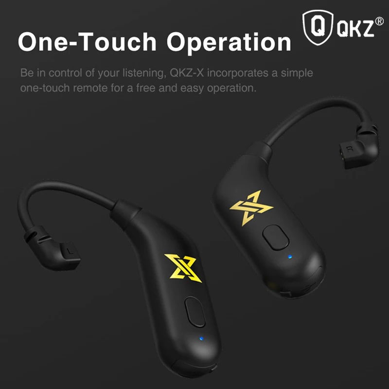 

Qkz-x Tws Bluetooth Earphone True Wireless Stereo Binaural Upgrade Cable Bluetooth 5.0 Headset Module In-ear Wireless Headphone