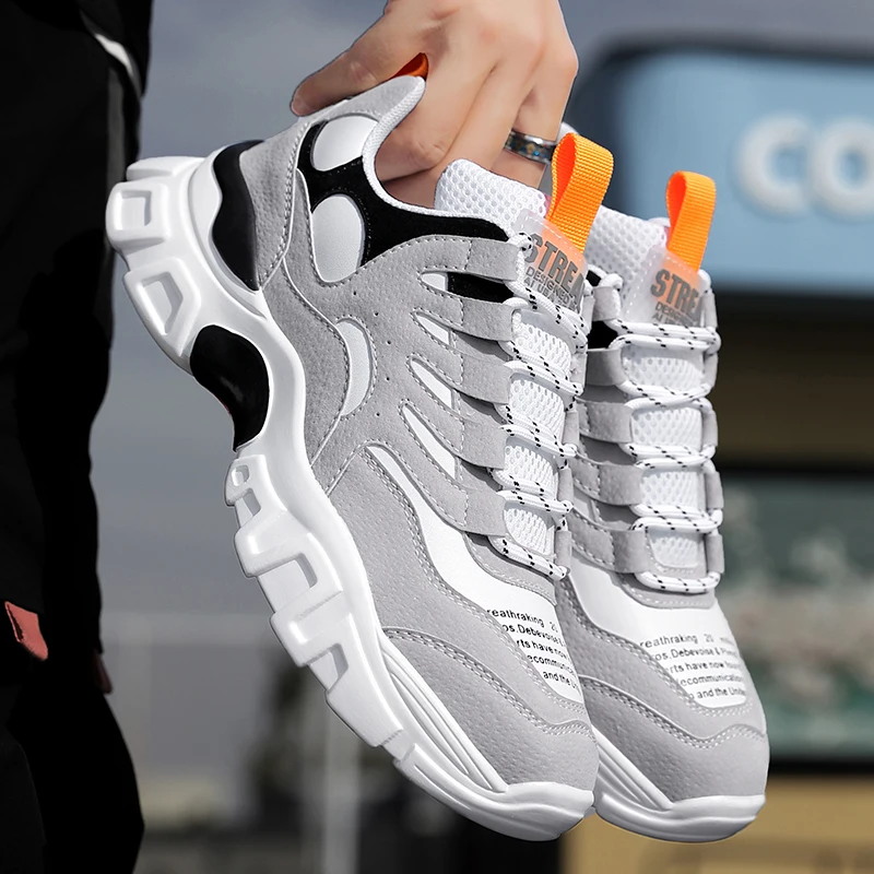 

Кроссовки мужские в стиле ретро, повседневная Уличная обувь, мягкие дышащие, для ходьбы