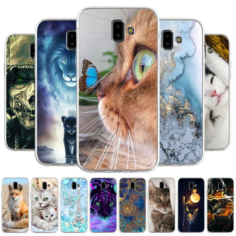 Чехол для телефона с милым котом Samsung Galaxy J7 2017 J730 PRO мягкий чехол из ТПУ на