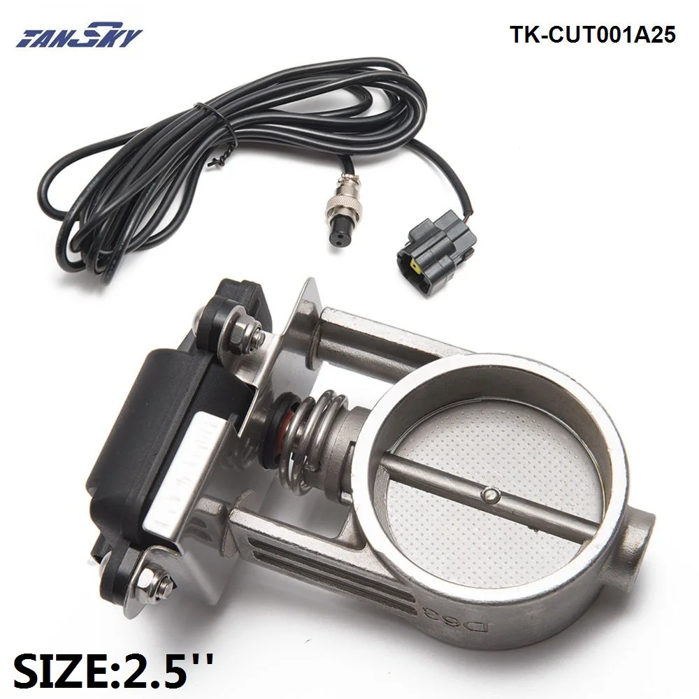 Электрический Выпускной клапан для выхлопной трубы 2/2 25/2 5/2 75/3 дюйма|exhaust cut