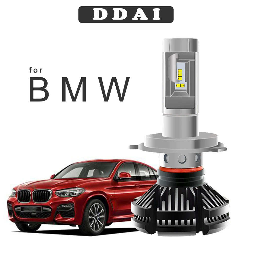 DDAI светодиодная фара h4 h7 для bmw x drive X4 Z4 X5 M3 e46 e30 e53 e87 e90 GT 550i подходит автомобильных