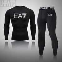 compression sportswear thermal underwear men fitness jogging suit winter long johns thermal underwear 2020 new mens clothing