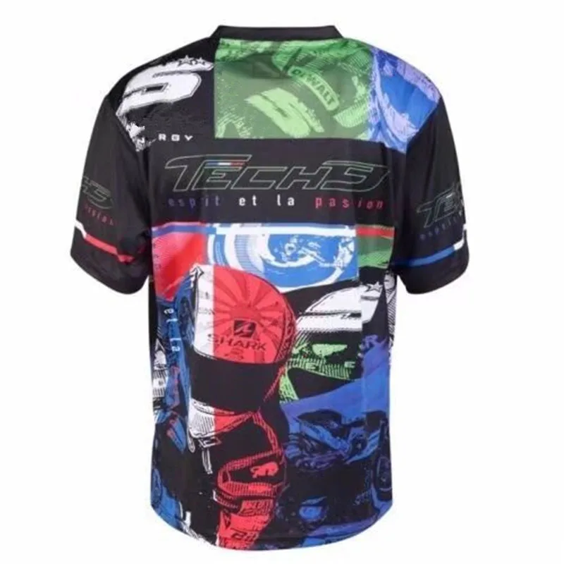 

Motocross Racing T-shirt Motorcycle Riding Mountain Bicycle Sports Shirt For Men