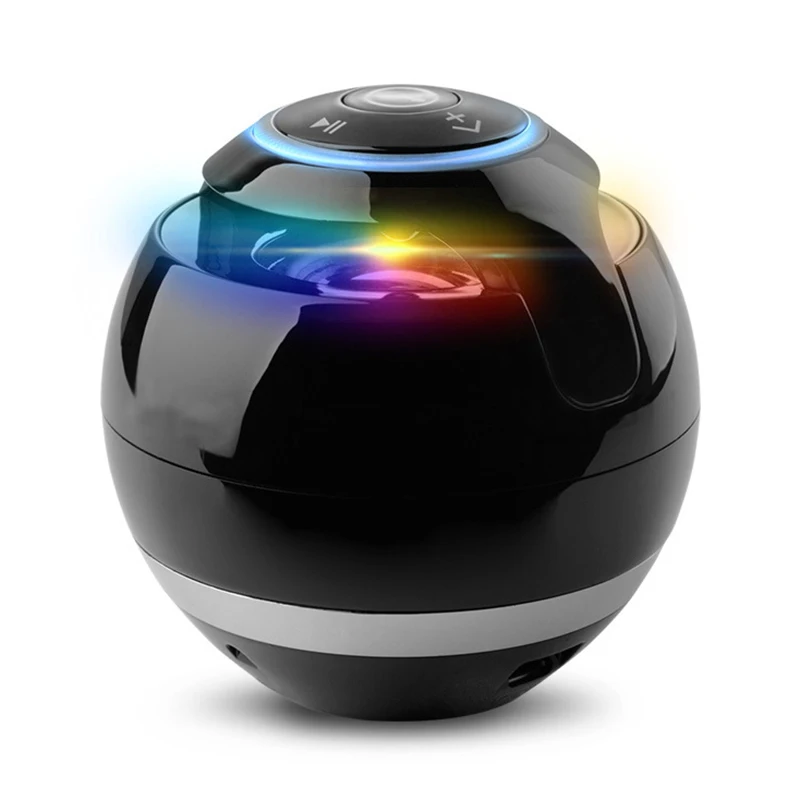 

Беспроводная Bluetooth-колонка, мини-динамик со светодиодной подсветкой для музыки, портативная мини-Колонка Magic Ball для смартфонов, компьютеров,...