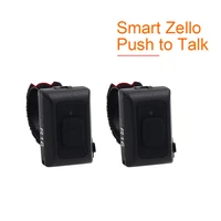 2021 2pcs wireless bluetooth hands free r16 ptt walkie talkie button for android with ios low energy for zello work