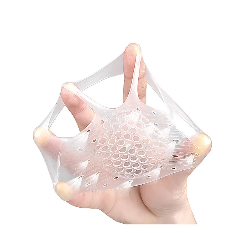 

1pair Silicone Foot Finger Toe Separator Foot Care Tool Bunion Splint Straightener Corrector Hallux Valgus Massager