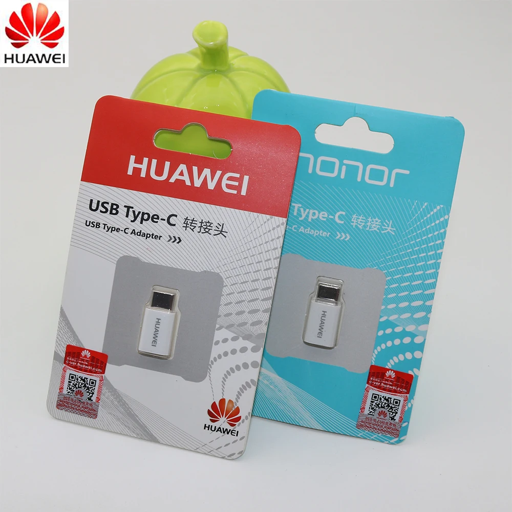 Кабель переходник HUAWEI с Micro USB на Type C адаптер для быстрой зарядки honor 8 9 V8 P9 Supercharge P10